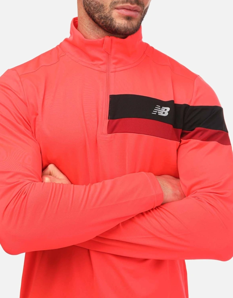 Mens Accelerate Half Zip Top