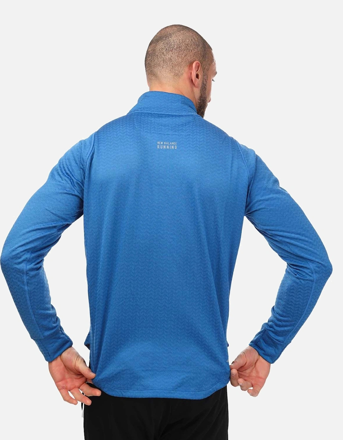 Mens NB Heat Grid Half Zip Top