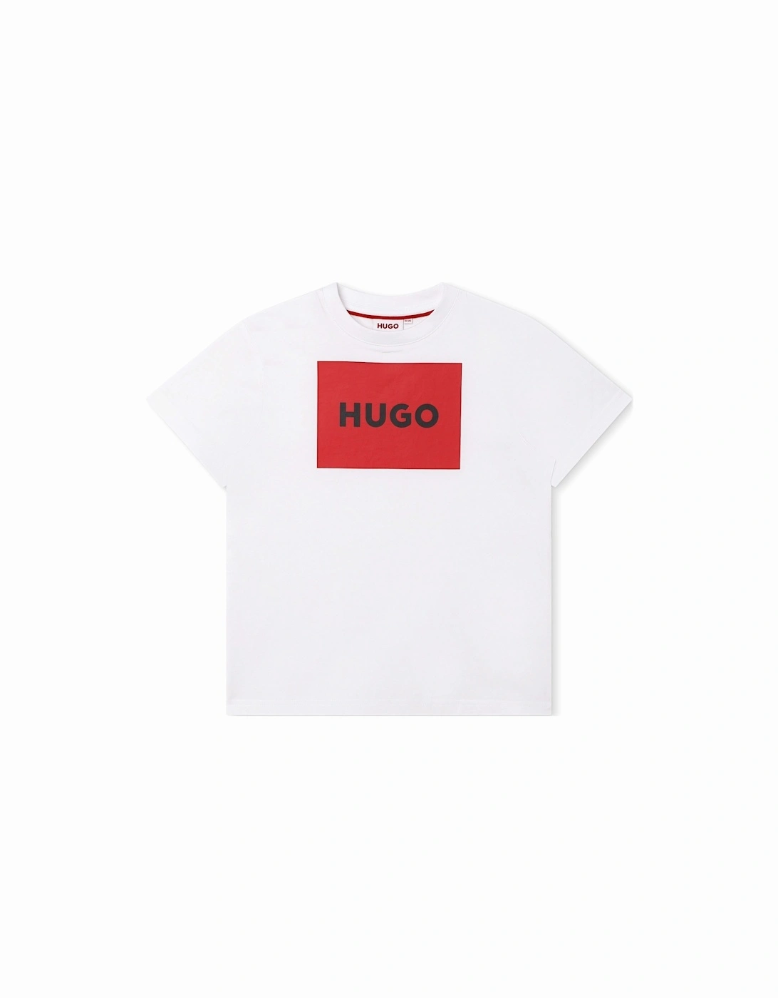 Boys White Logo T-Shirt G00006, 4 of 3