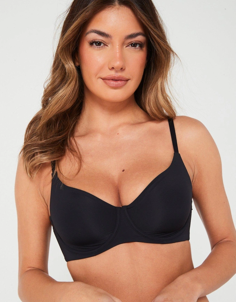 Vesta Non Pad Wire Bra - Black