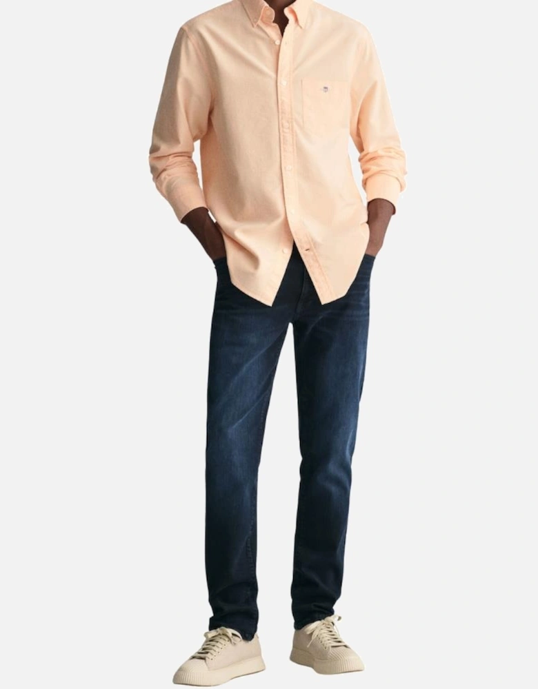 Reg Oxford Shirt - Coral Apricot