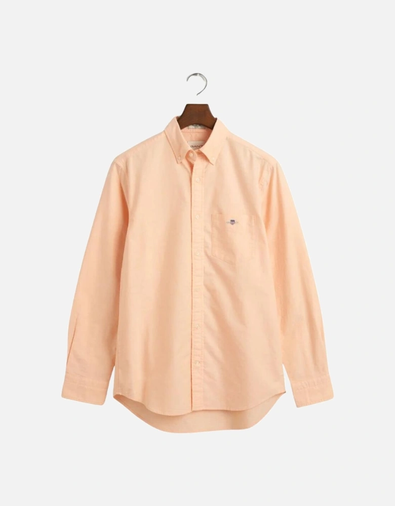 Reg Oxford Shirt - Coral Apricot