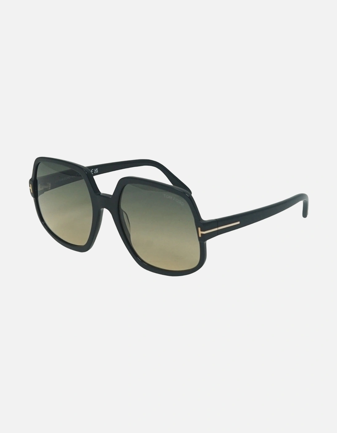 Delphine-02 FT0992 01B Black Sunglasses