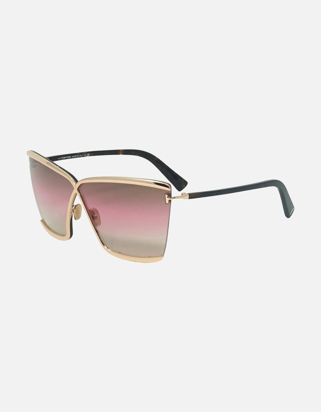 Elle Ft0936 28F Shiny Rose Gold Sunglasses