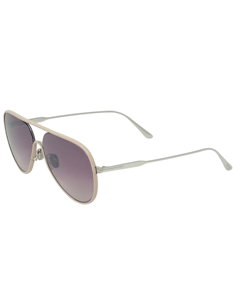 Jessie-02 FT1016 18Z Silver Sunglasses