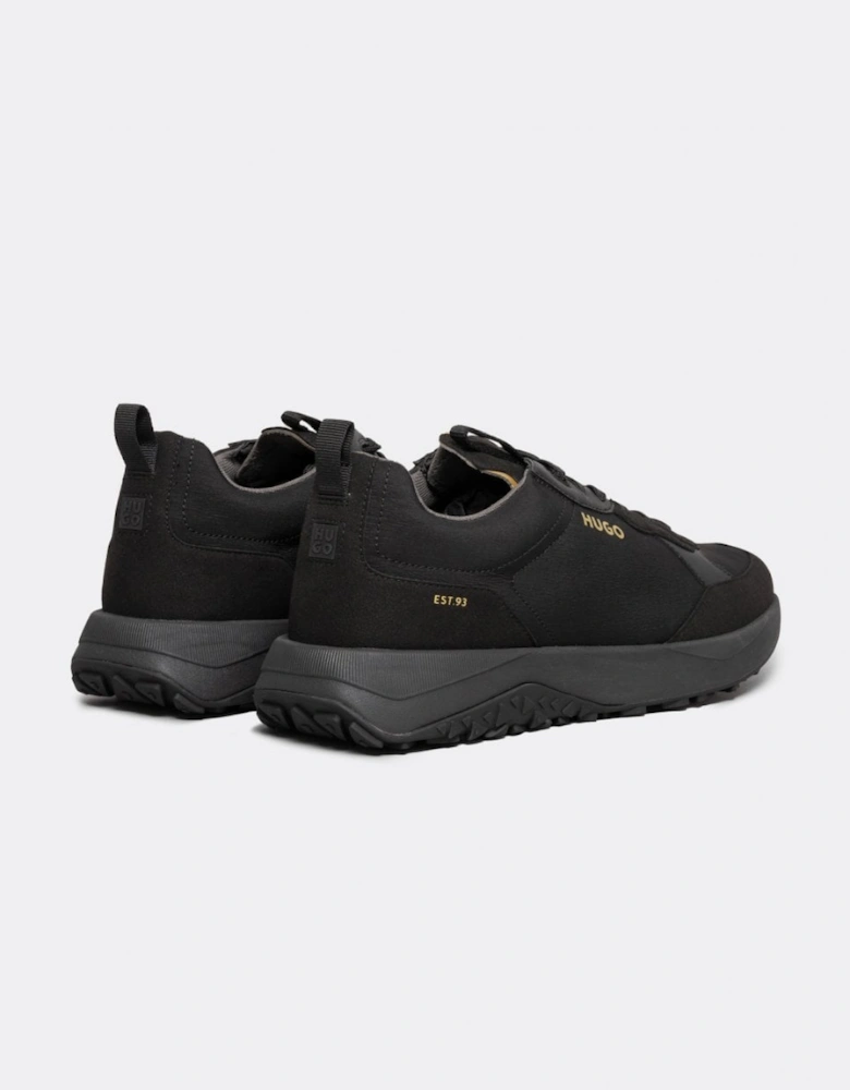 Kane Runn Mens Mixed-Material Trainers With EVA Rubber Outsole