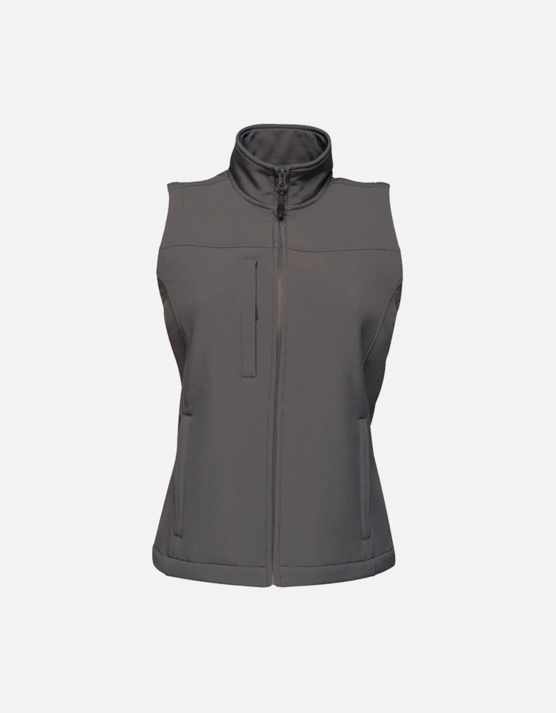 Womens Ladies Flux Workwear Stretch Softshell Gilet Bodywarmer