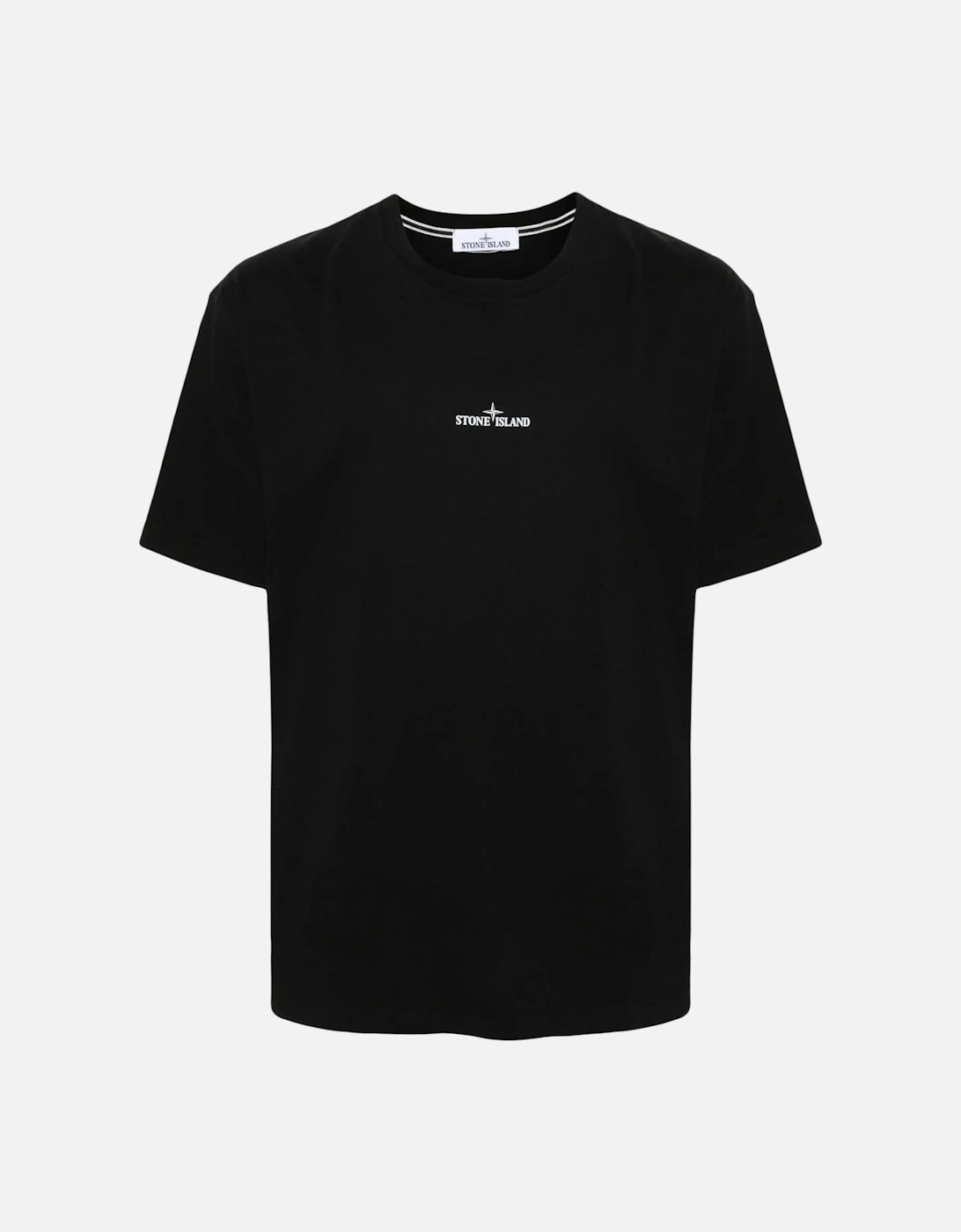 Branded Cotton T-shirt Black, 6 of 5
