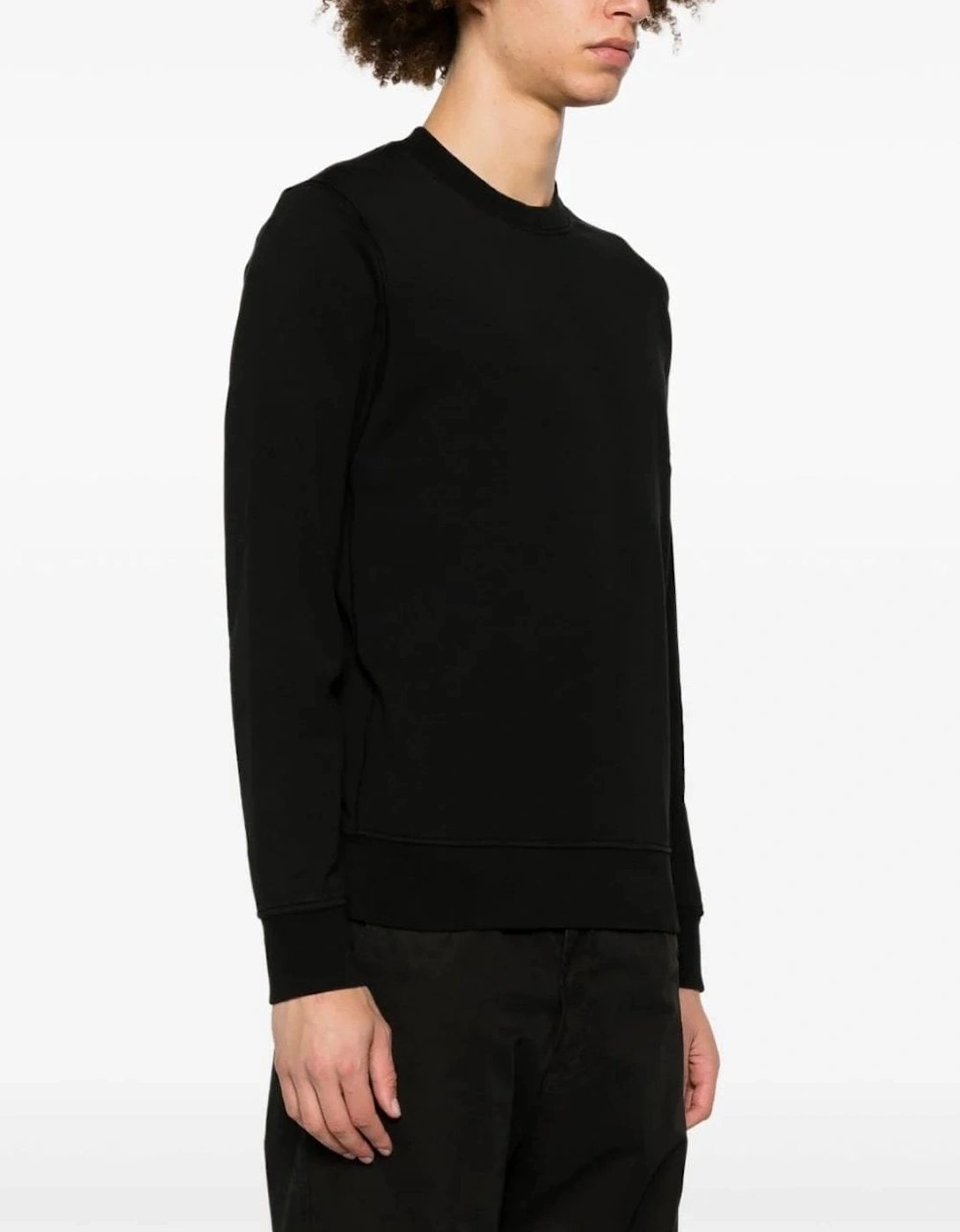 Classic Cotton Sweatshirt Black