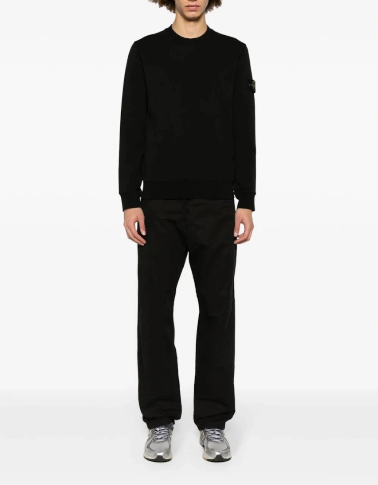 Classic Cotton Sweatshirt Black