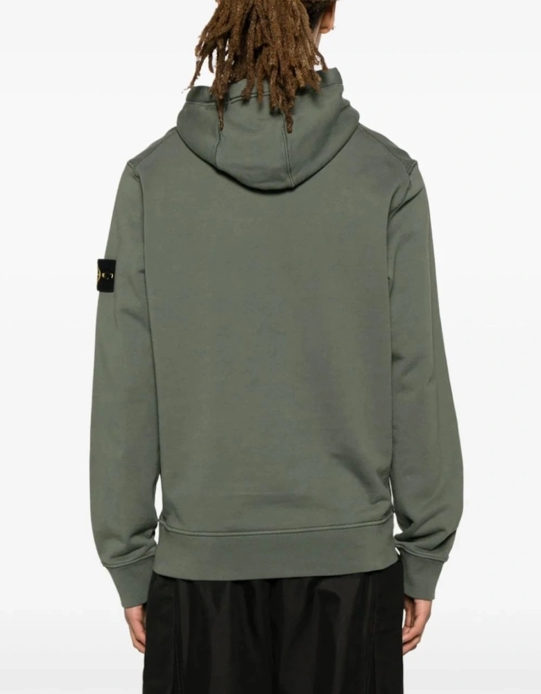 Classic Cotton Pullover Hoodie Green