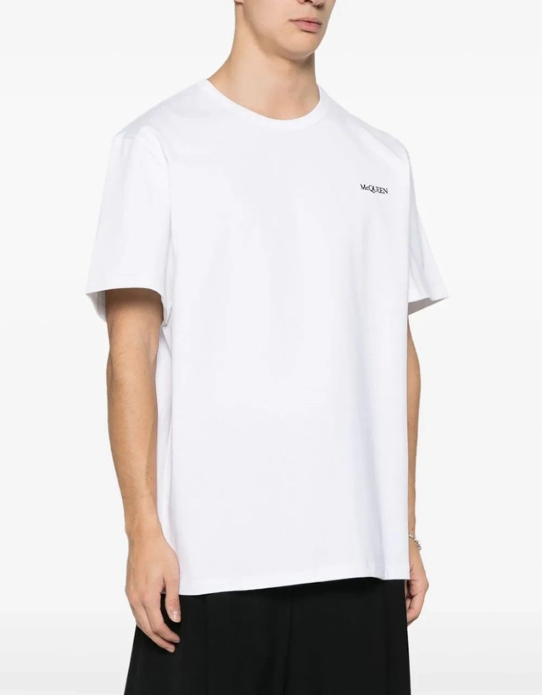 Mid Weight Jersey Logo T-shirt White