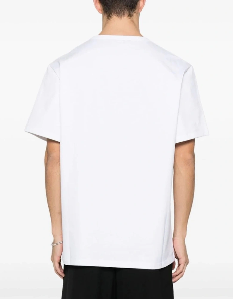 Mid Weight Jersey Logo T-shirt White