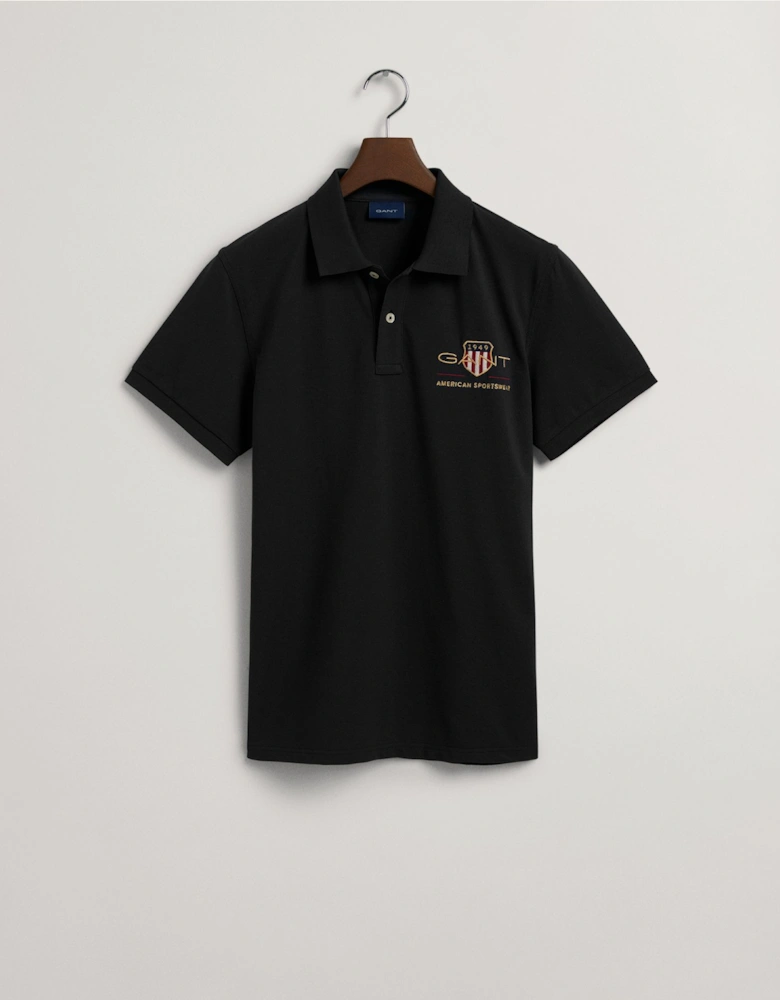 Mens Archive Shield Polo Shirt