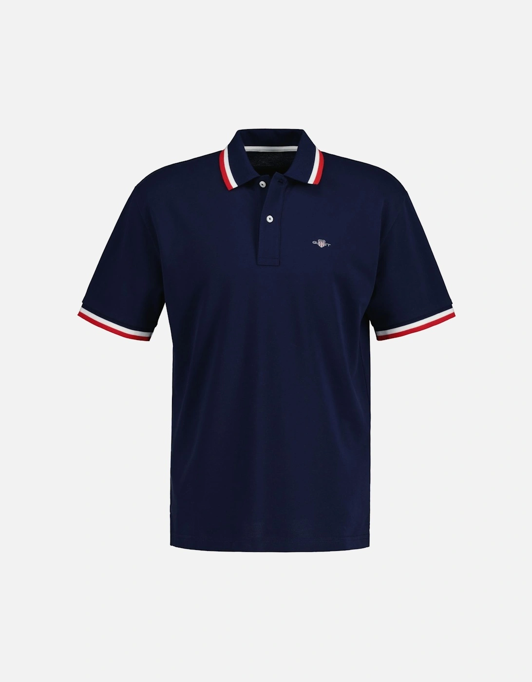 Mens Pique Rugger Polo Shirt, 3 of 2