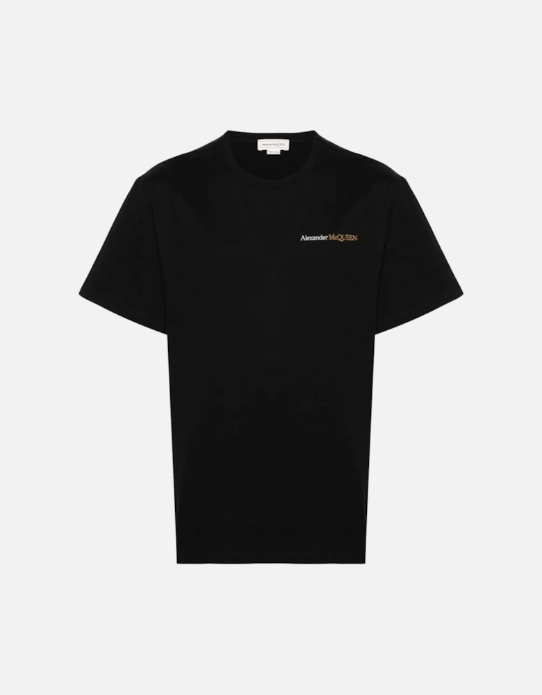 Mid Weight Jersey Logo T-shirt Black