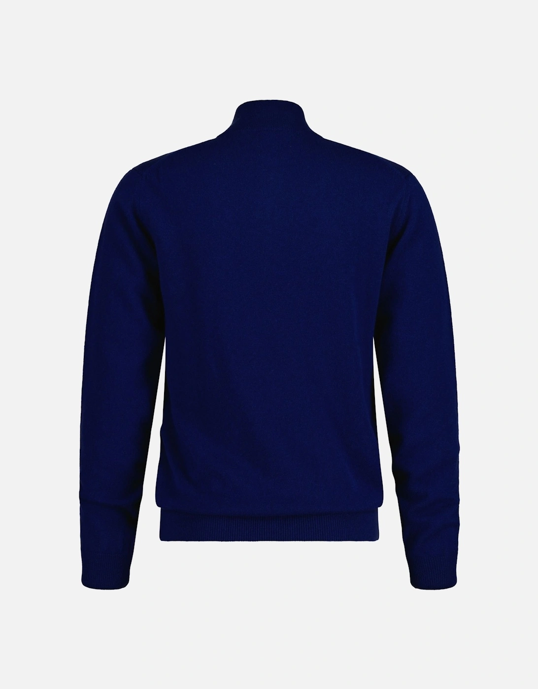 Mens Superfine Lambswool Half Zip Sweatshirt