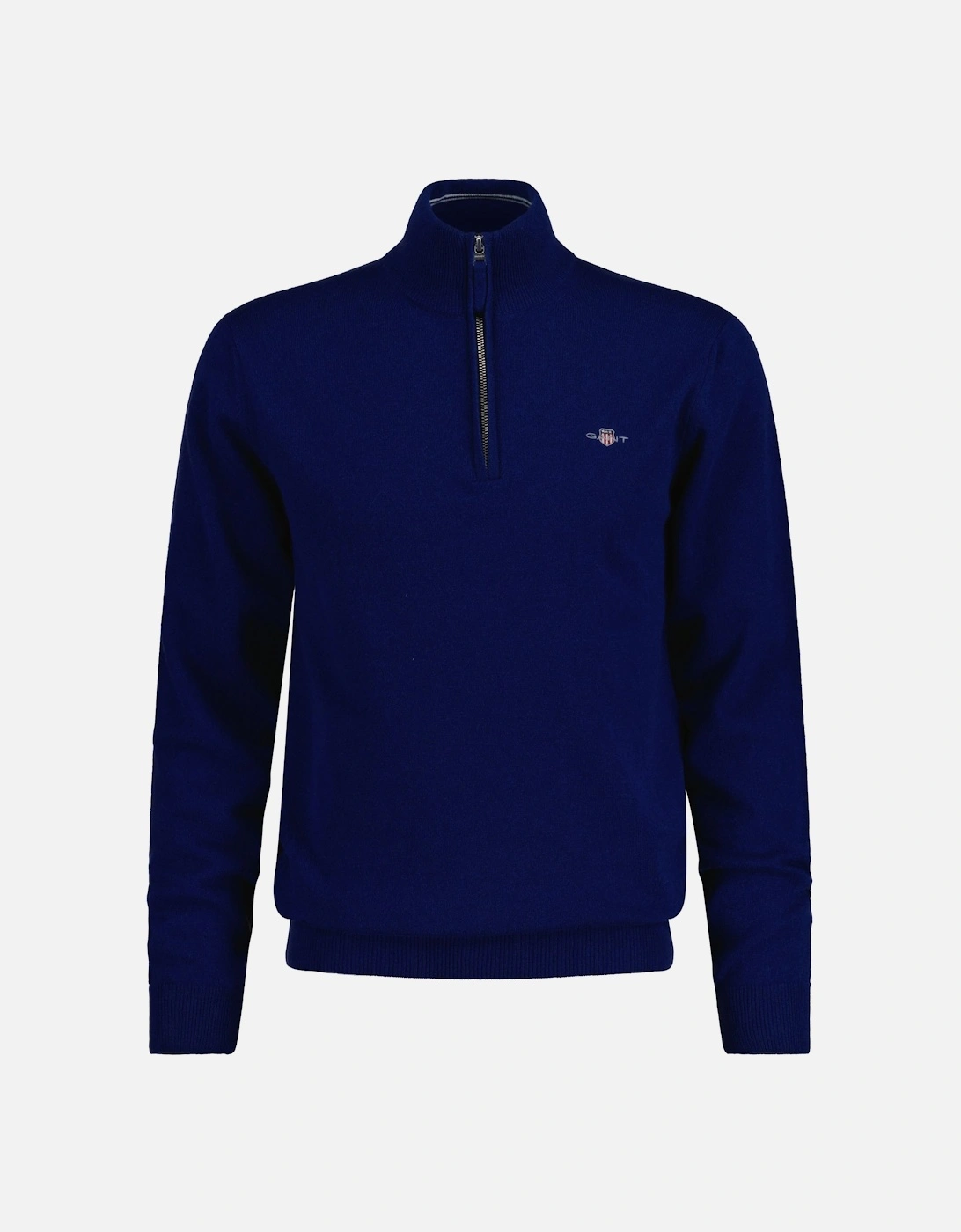 Mens Superfine Lambswool Half Zip Sweatshirt, 3 of 2