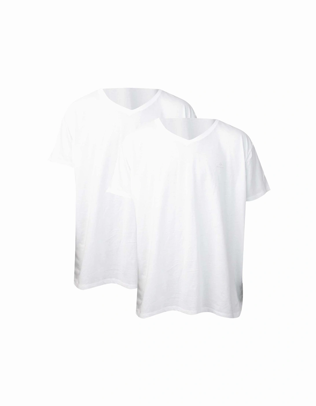 Mens 2 Pack V-Neck T-Shirt, 3 of 2