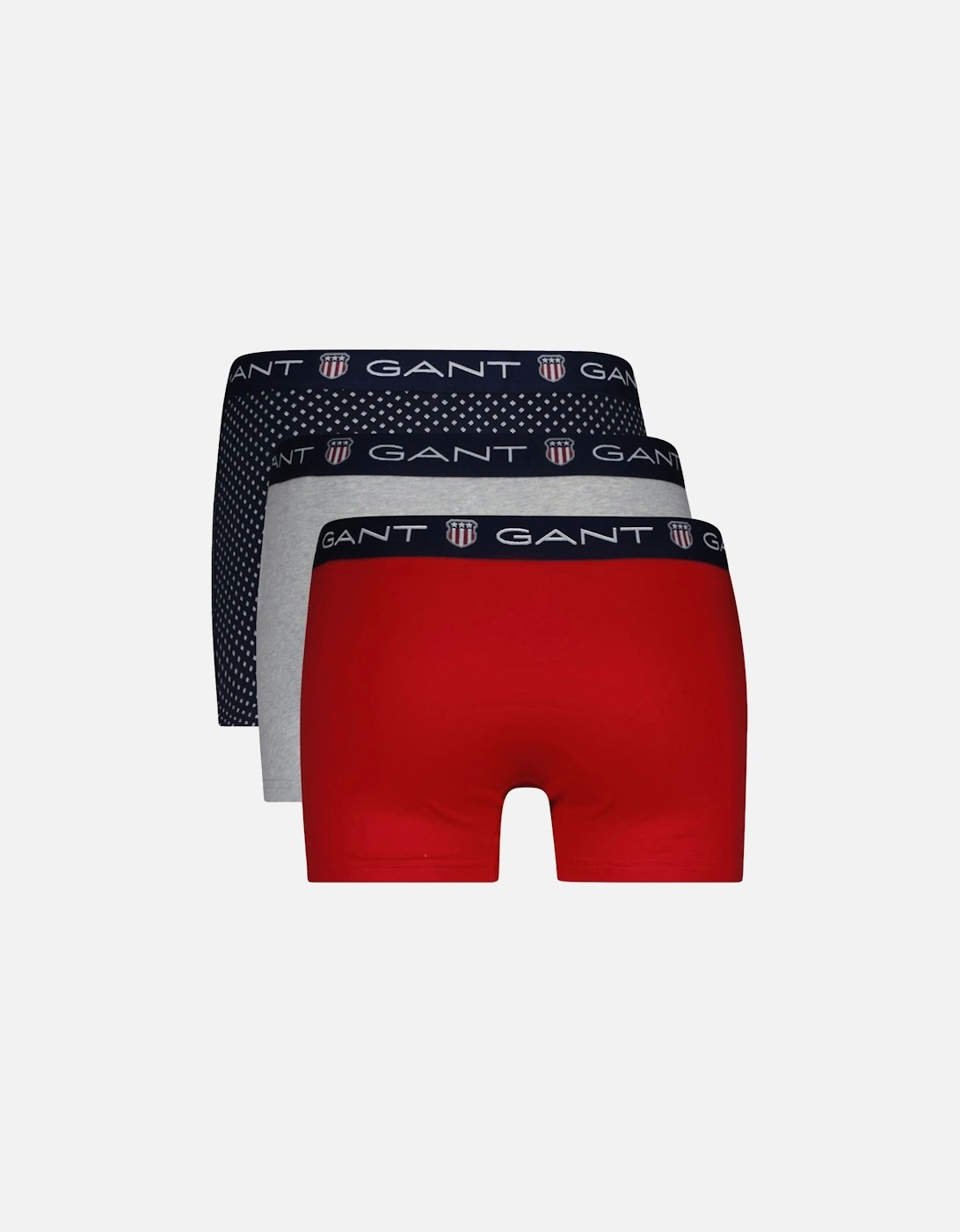 Mens 3-Pack Micro Print Shield Trunks