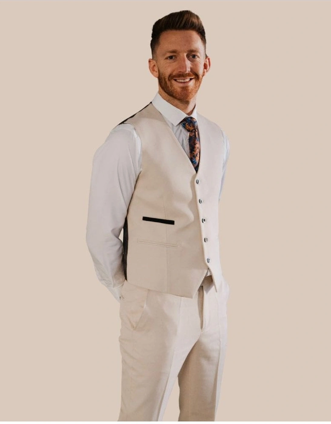 Sandro Beige Waistcoat, 5 of 4