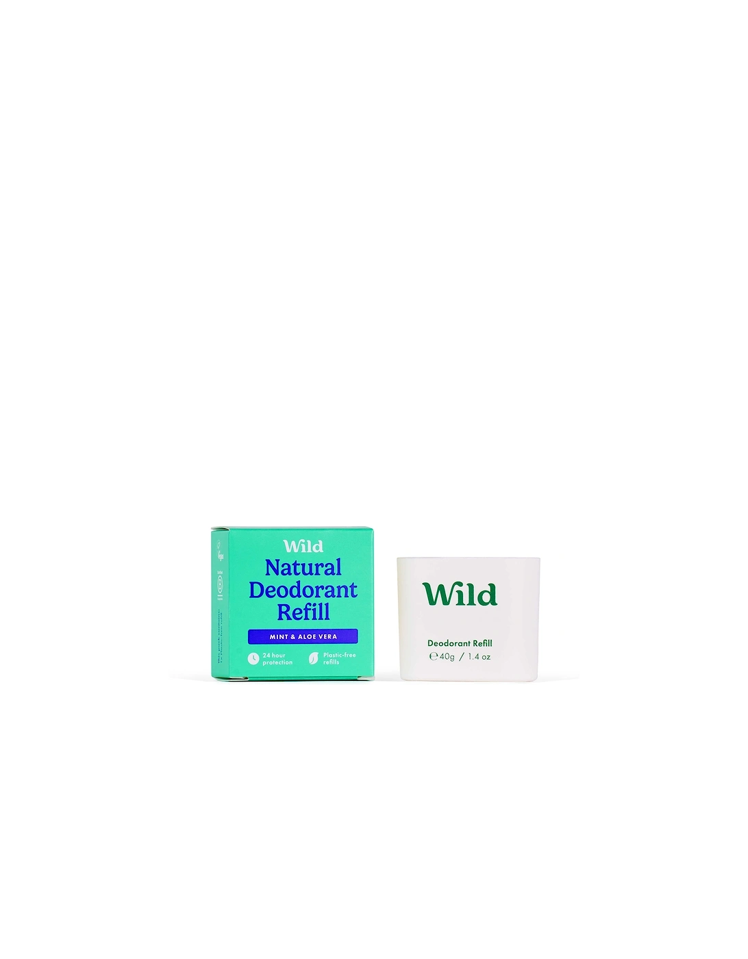Men's Mint and Aloe Vera Deodorant Refill 40g, 2 of 1