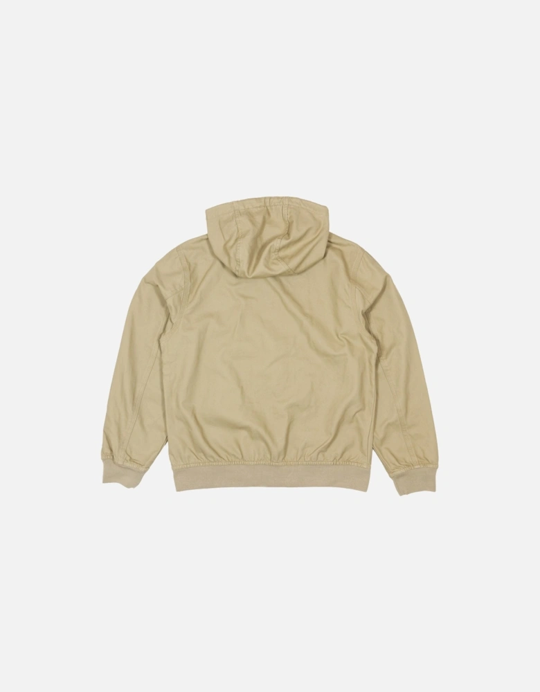 Duck Canvas Unlined Hooded Jacket - Desert Sand