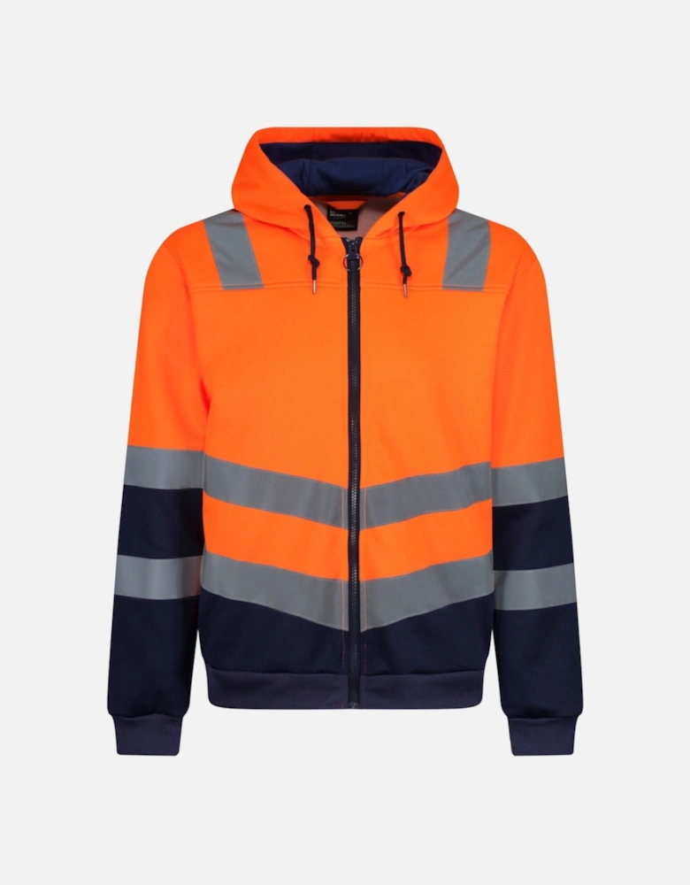 Professional Mens Hi Vis Reflective Hoodie