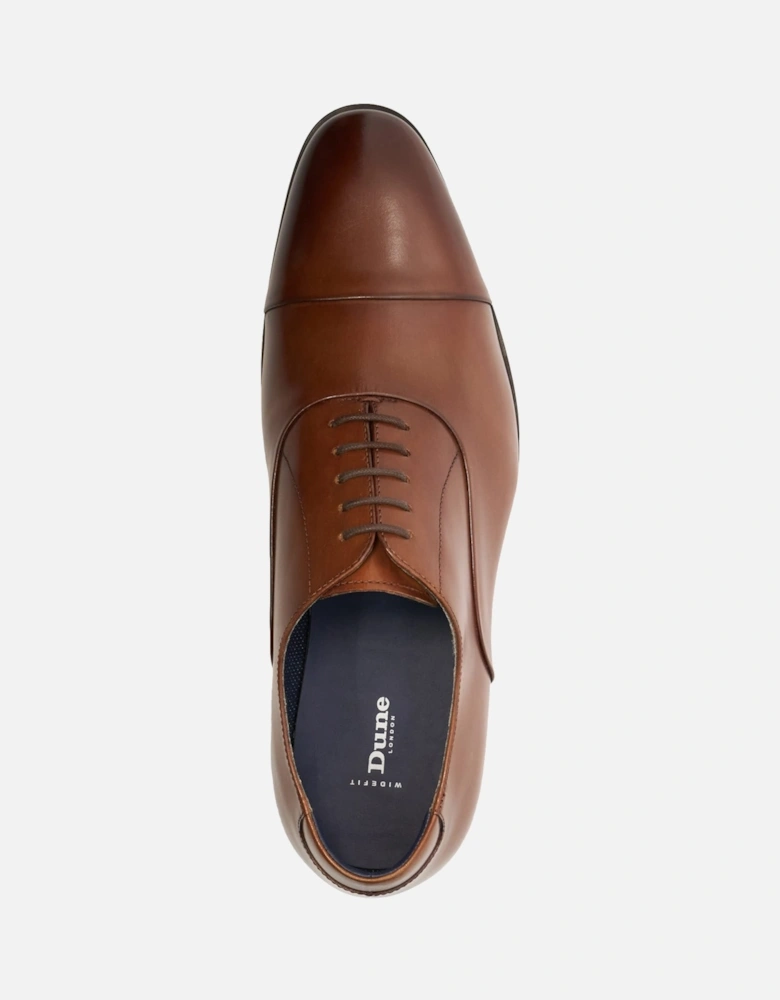 Mens  Secrecy - Wide Fit Leather Oxford Shoes