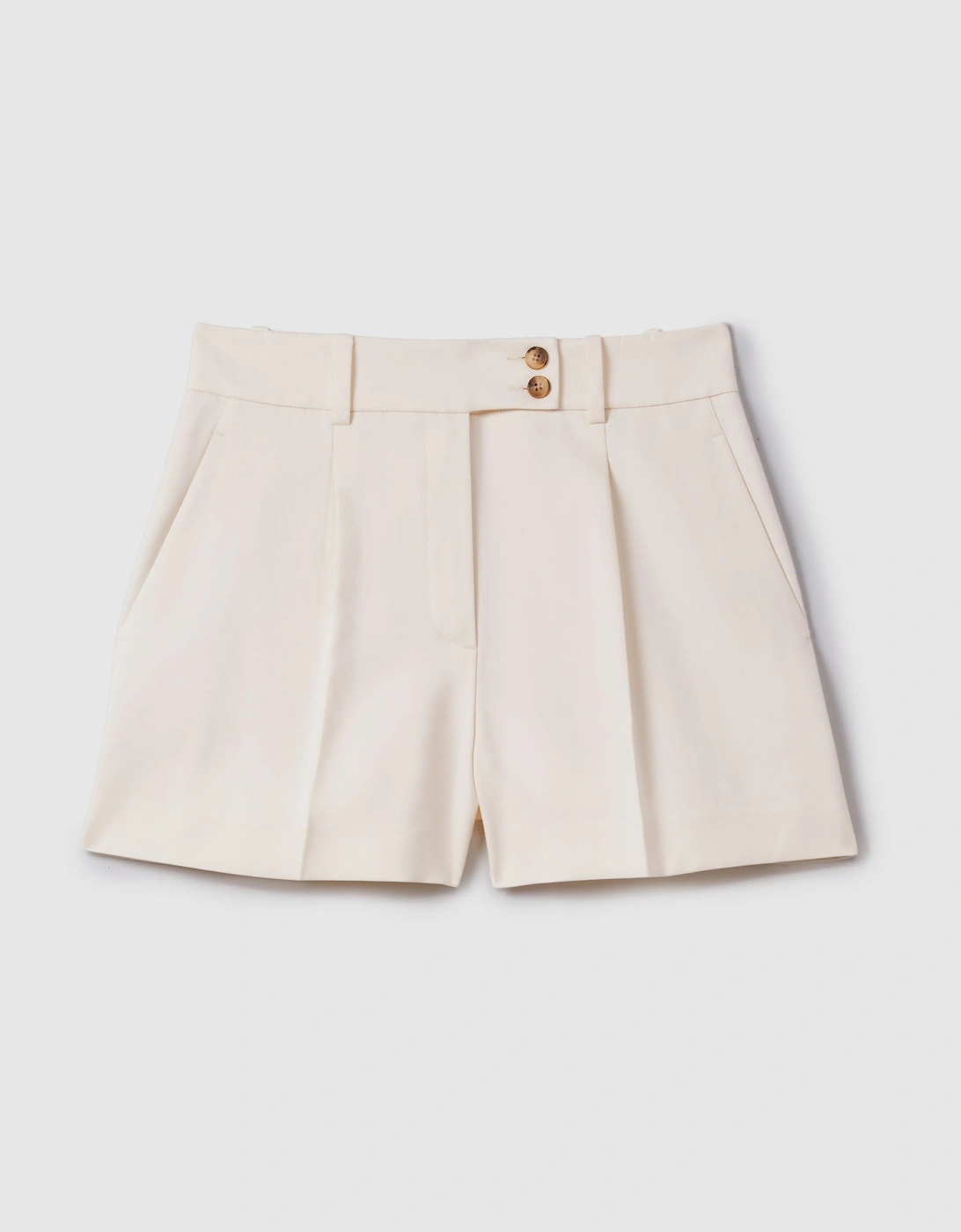 Front Pleat Tailored Shorts, 2 of 1