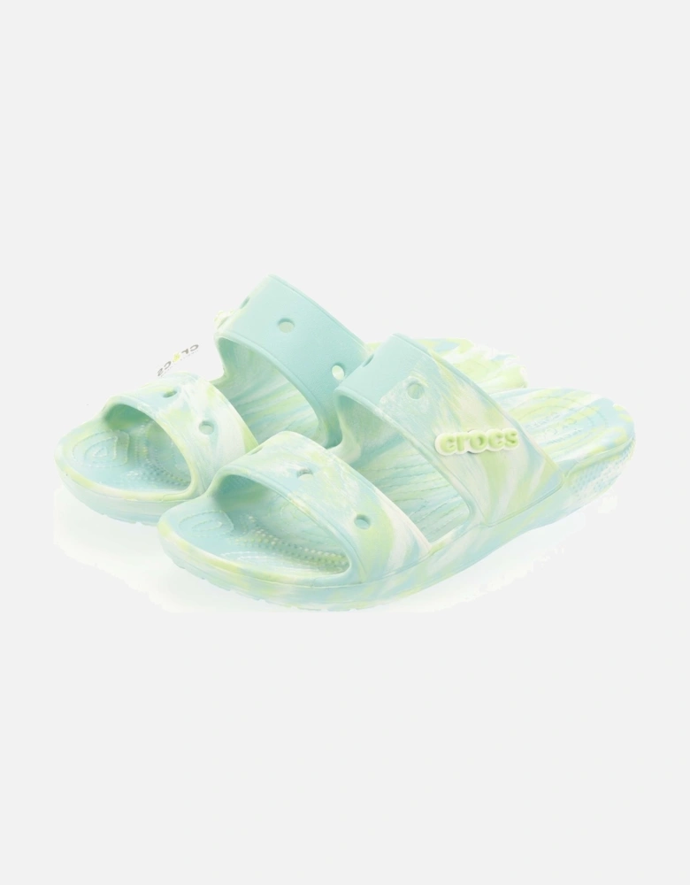 Lightweight Flexible Classic Marbled Foam Sandals