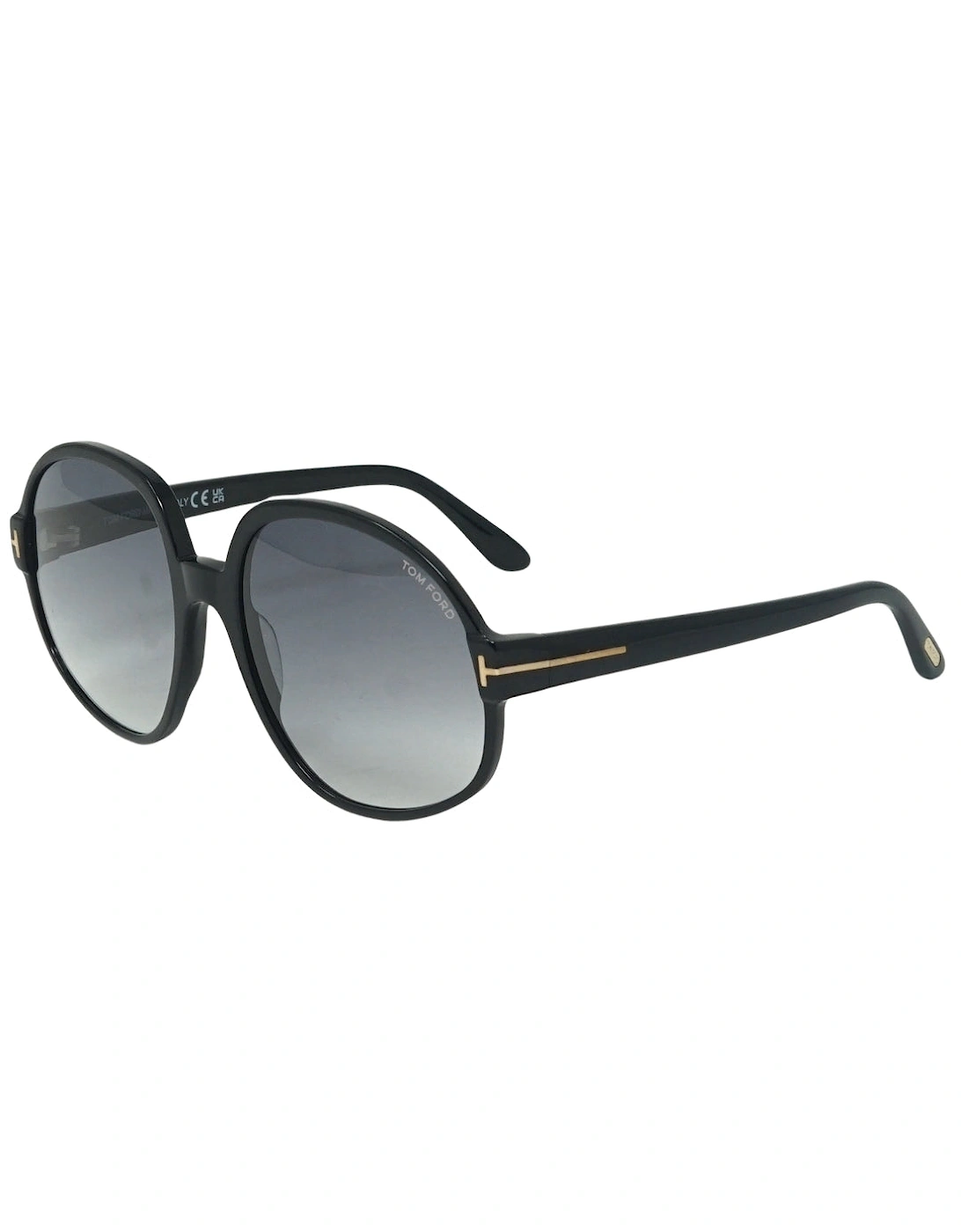 Claude-02 FT0991 01B Black Sunglasses