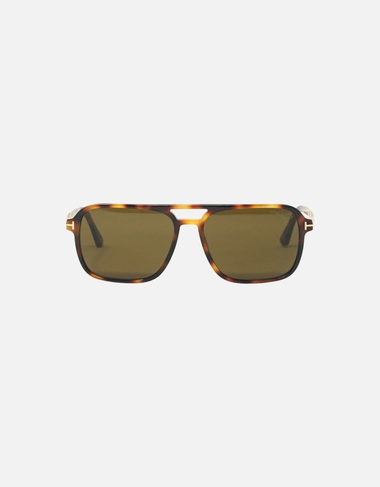 Crosby FT0910 53J Brown Sunglasses