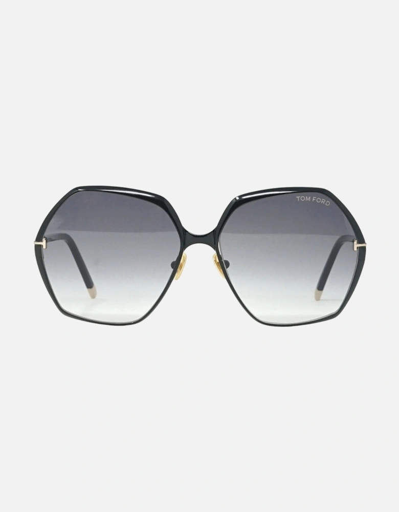 Fonda FT0912 01B Black Sunglasses