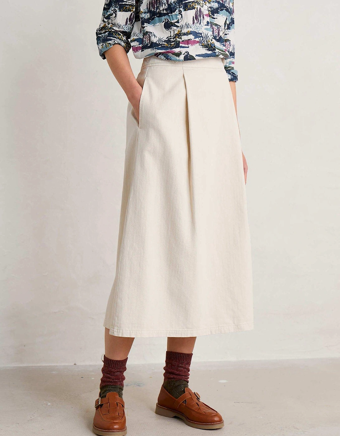 Penjerrick A-Line Midi Skirt, 2 of 1