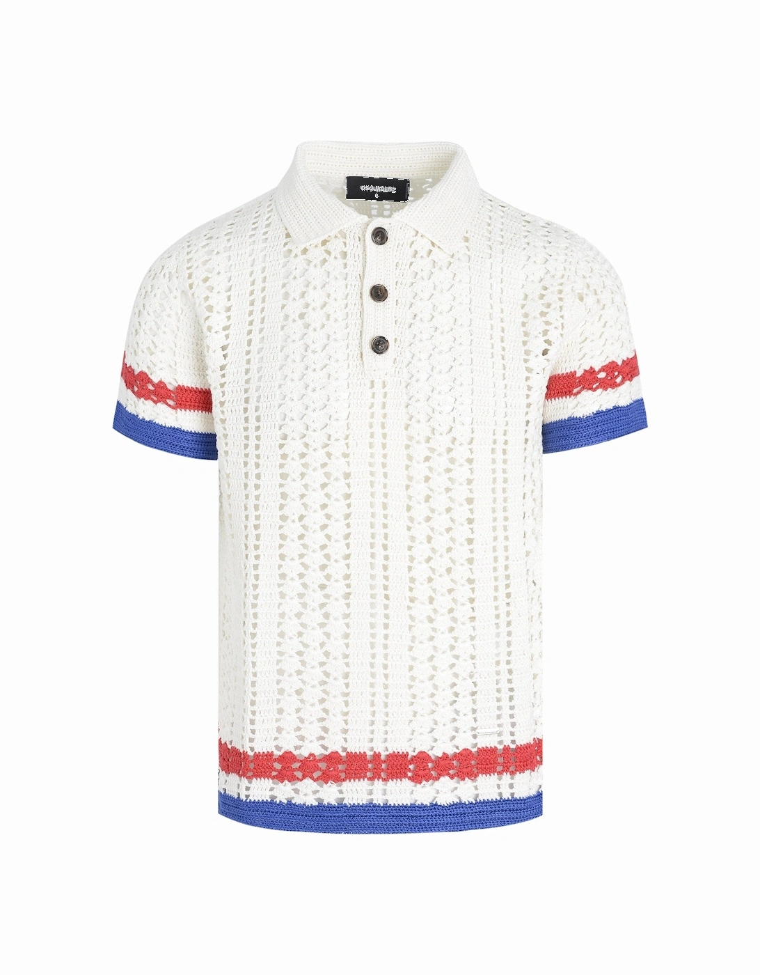 KNITTED CONTRAST TRIM POLO, 3 of 2