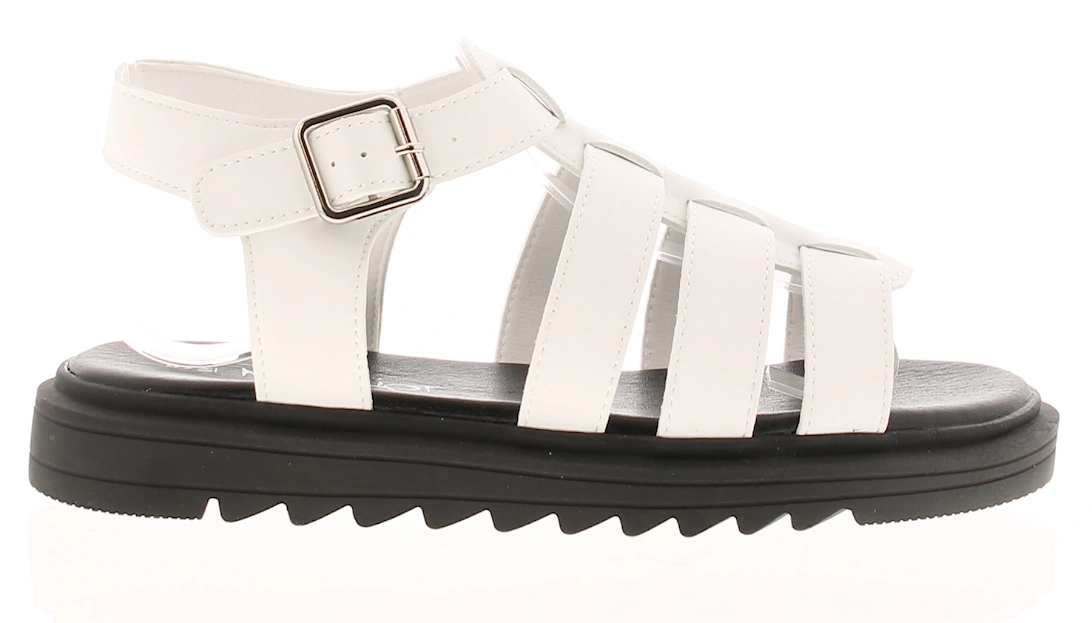 Girls Sandals Strappy Gladys white UK Size