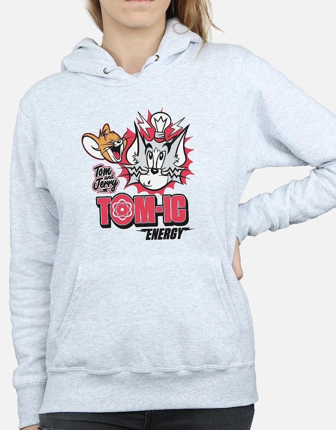 Tom And Jerry Womens/Ladies Tomic Energy Hoodie