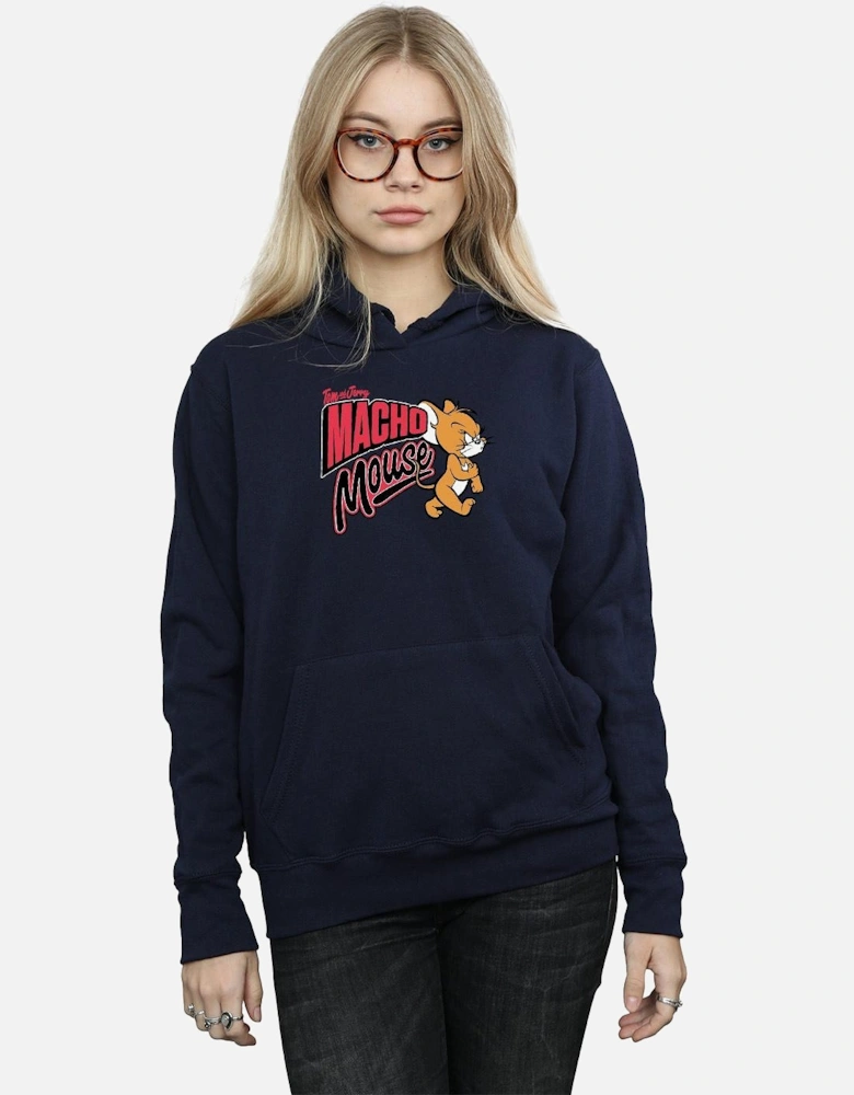 Tom And Jerry Womens/Ladies Macho Mouse Hoodie