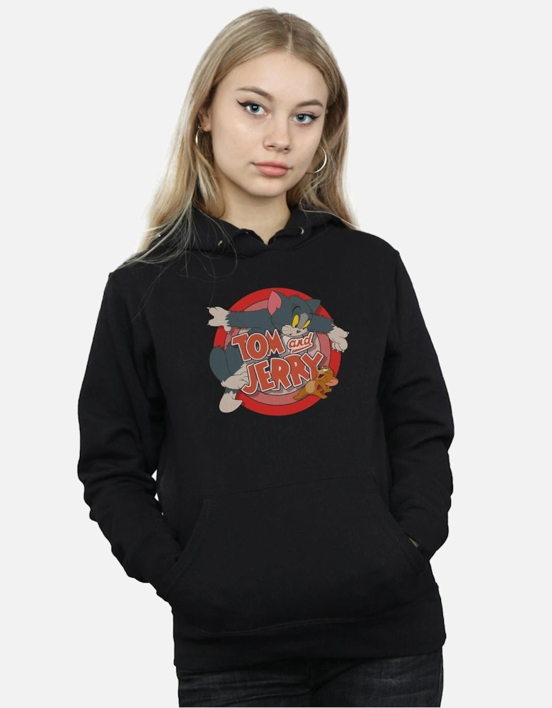 Tom And Jerry Womens/Ladies Classic Catch Hoodie