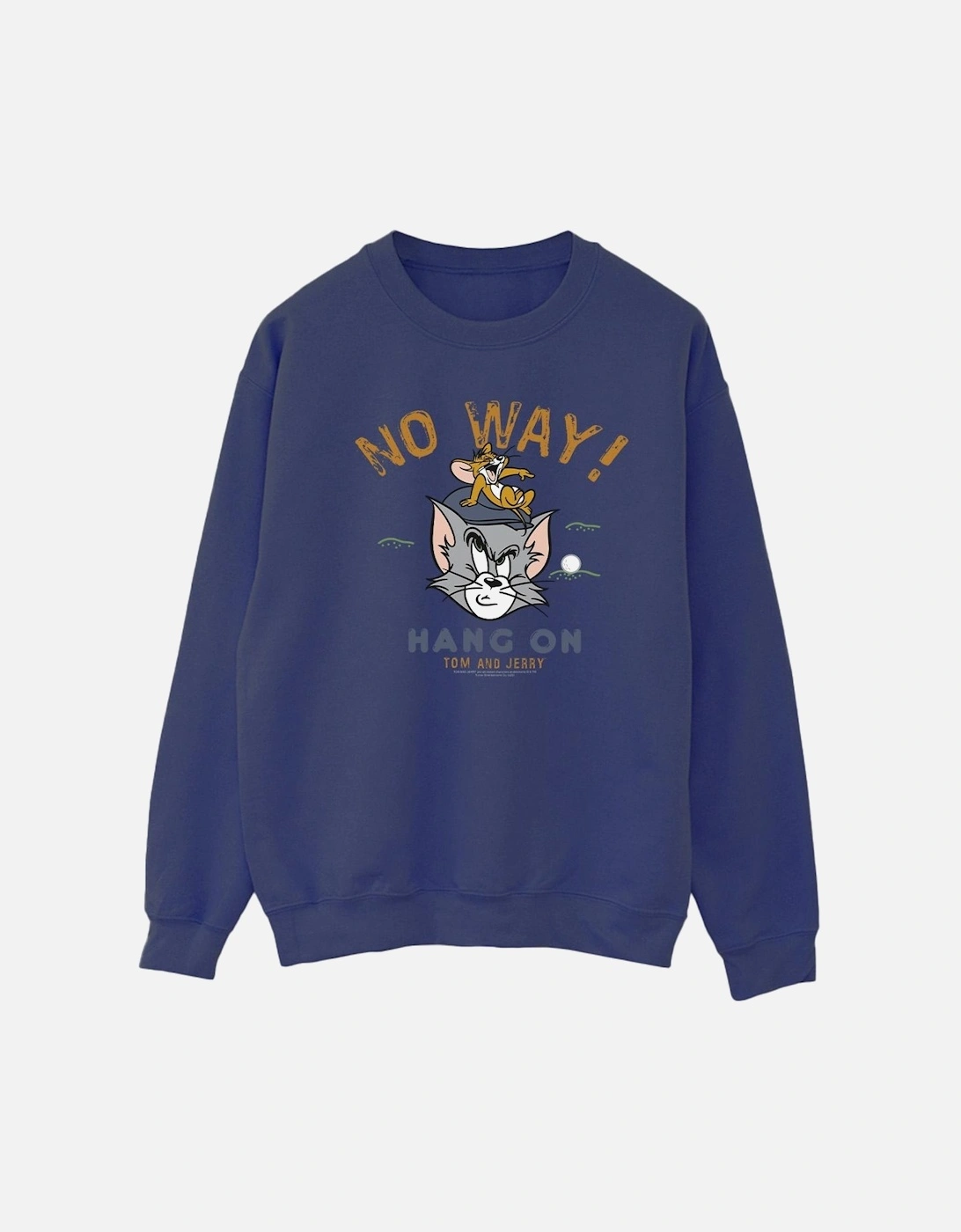 Tom And Jerry Womens/Ladies Hang On Golf Sweatshirt, 4 of 3