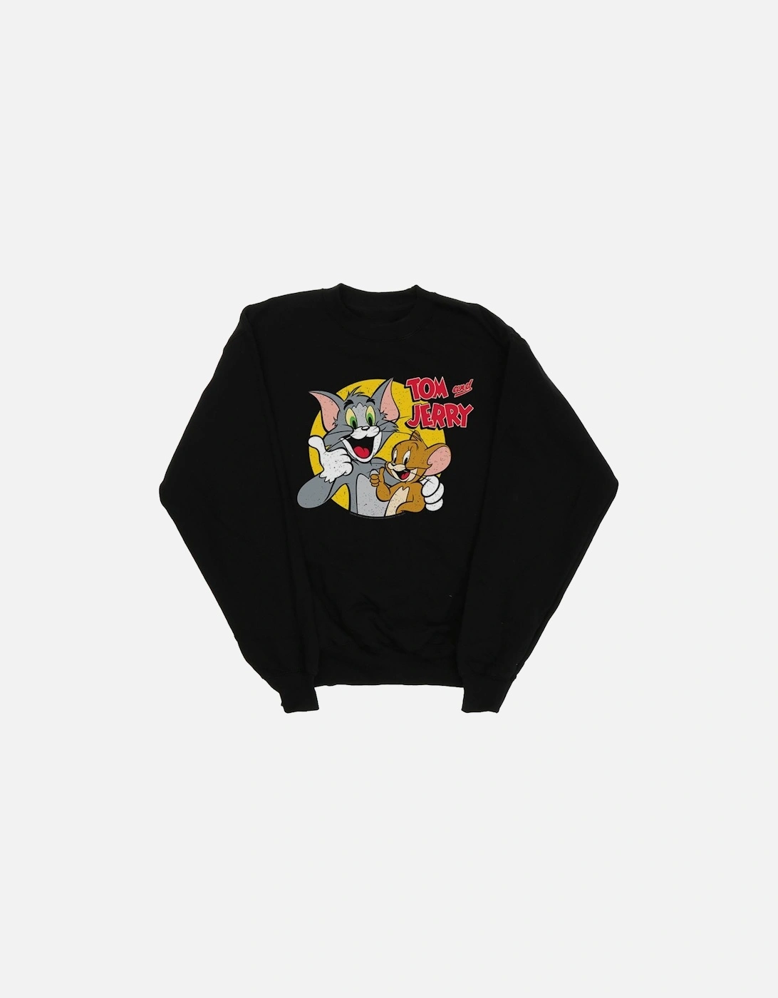 Tom And Jerry Womens/Ladies Thumbs Up Sweatshirt, 4 of 3