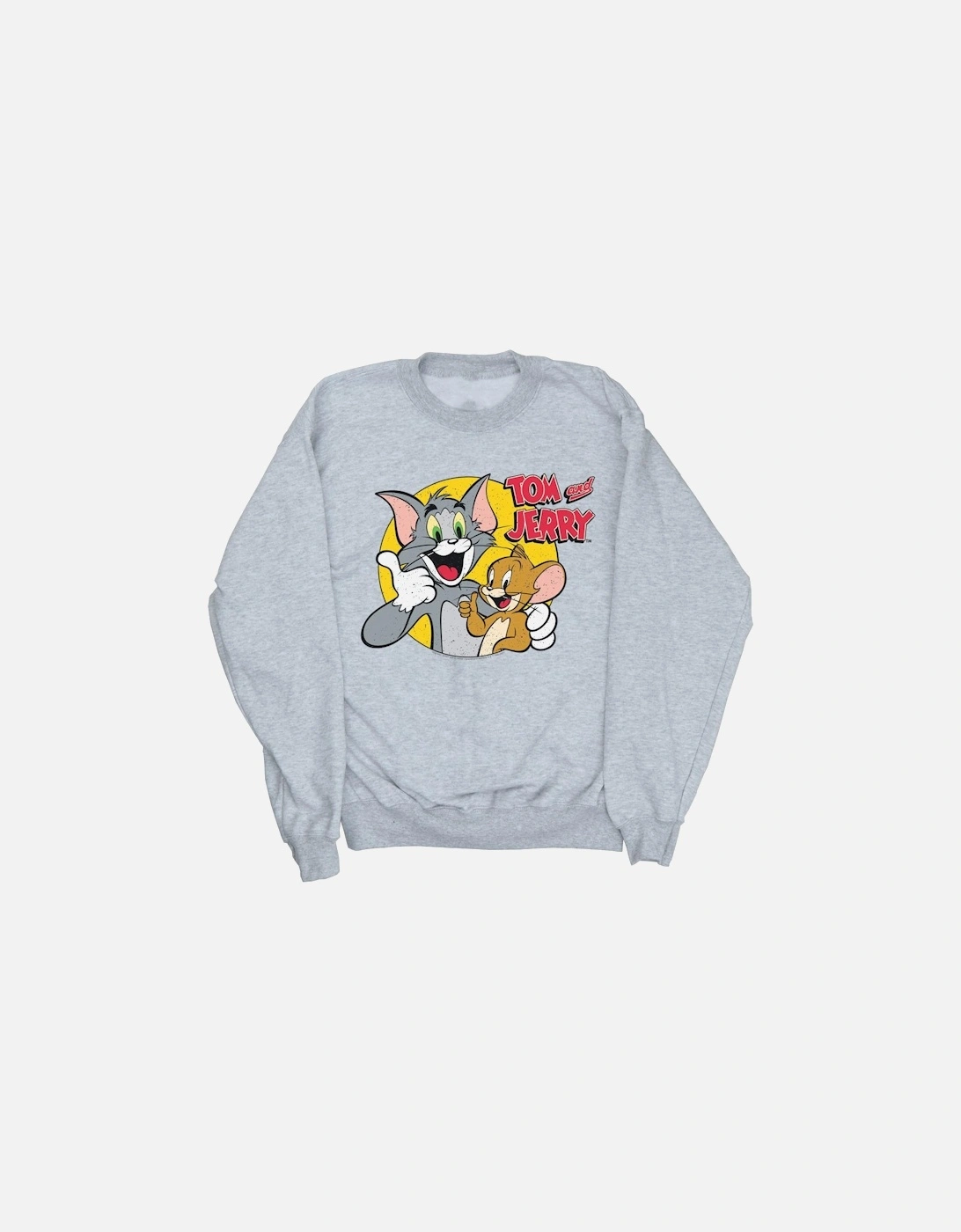 Tom And Jerry Mens Thumbs Up Sweatshirt, 4 of 3