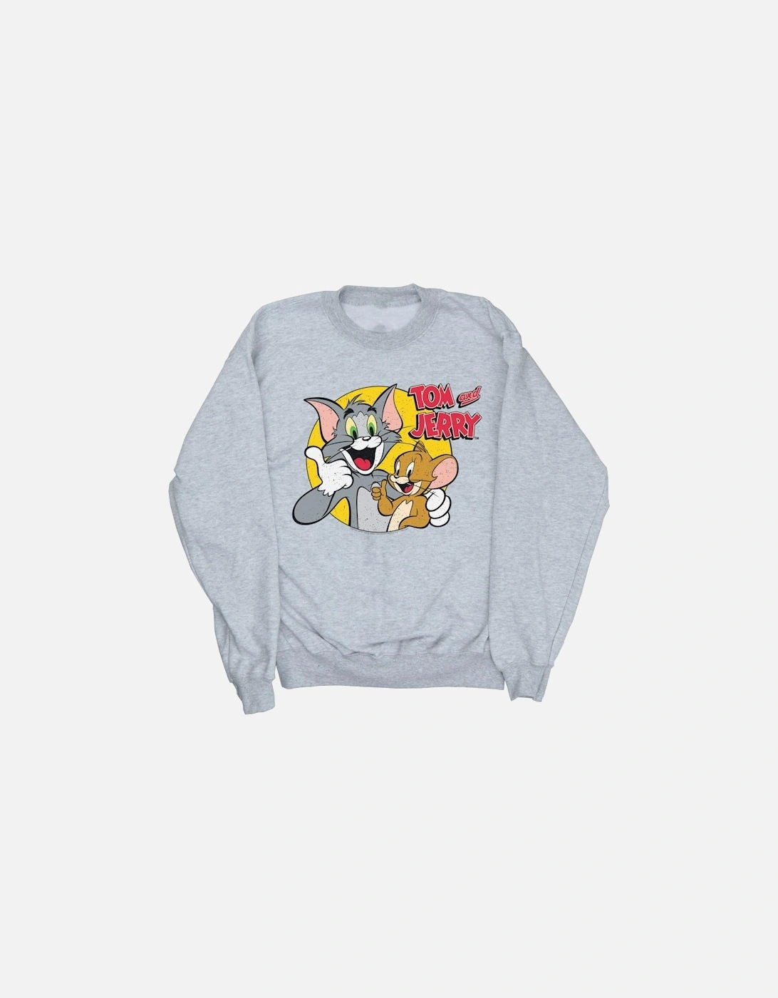 Tom And Jerry Womens/Ladies Thumbs Up Sweatshirt, 4 of 3