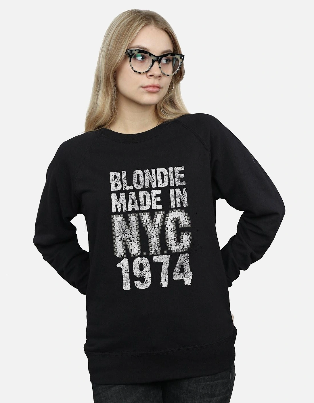 Womens/Ladies Punk NYC Sweatshirt