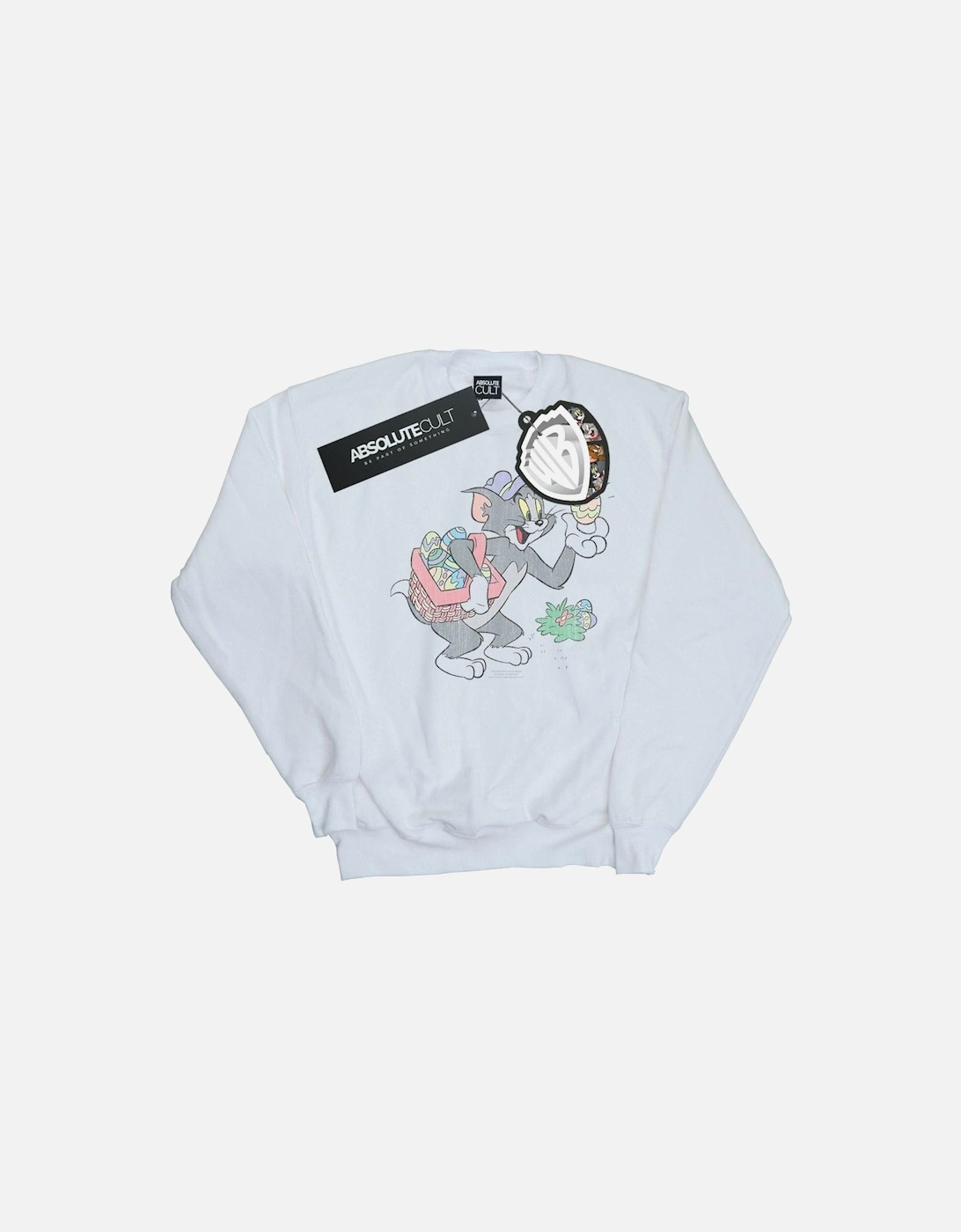 Tom And Jerry Mens Egg Hunt Sweatshirt, 4 of 3
