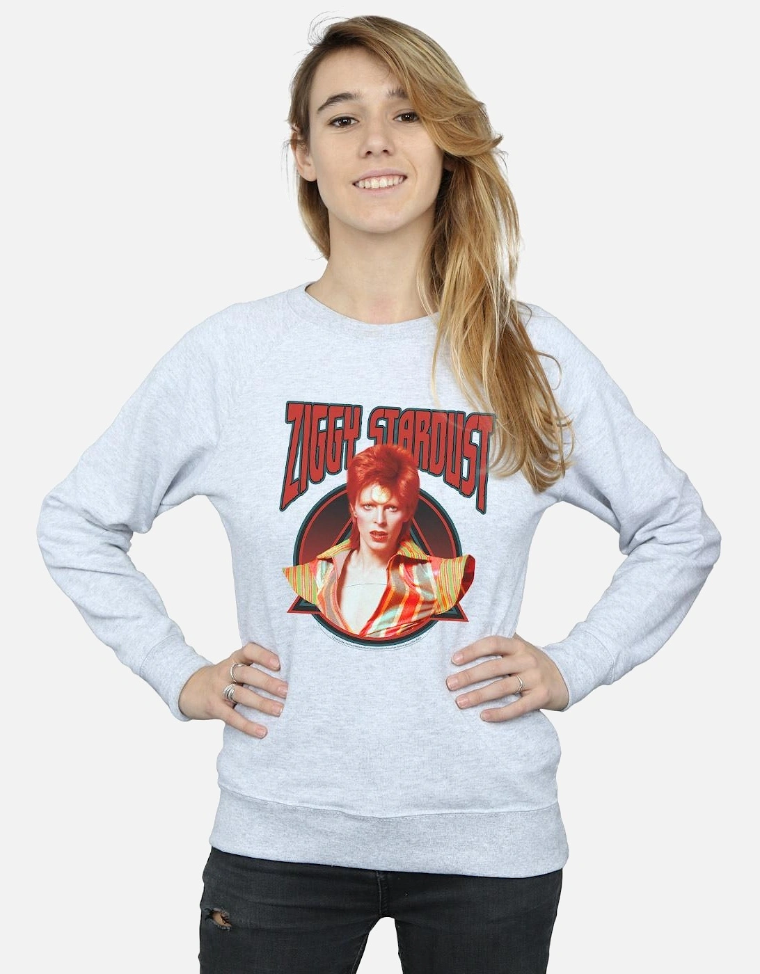 Womens/Ladies Ziggy Stardust Sweatshirt