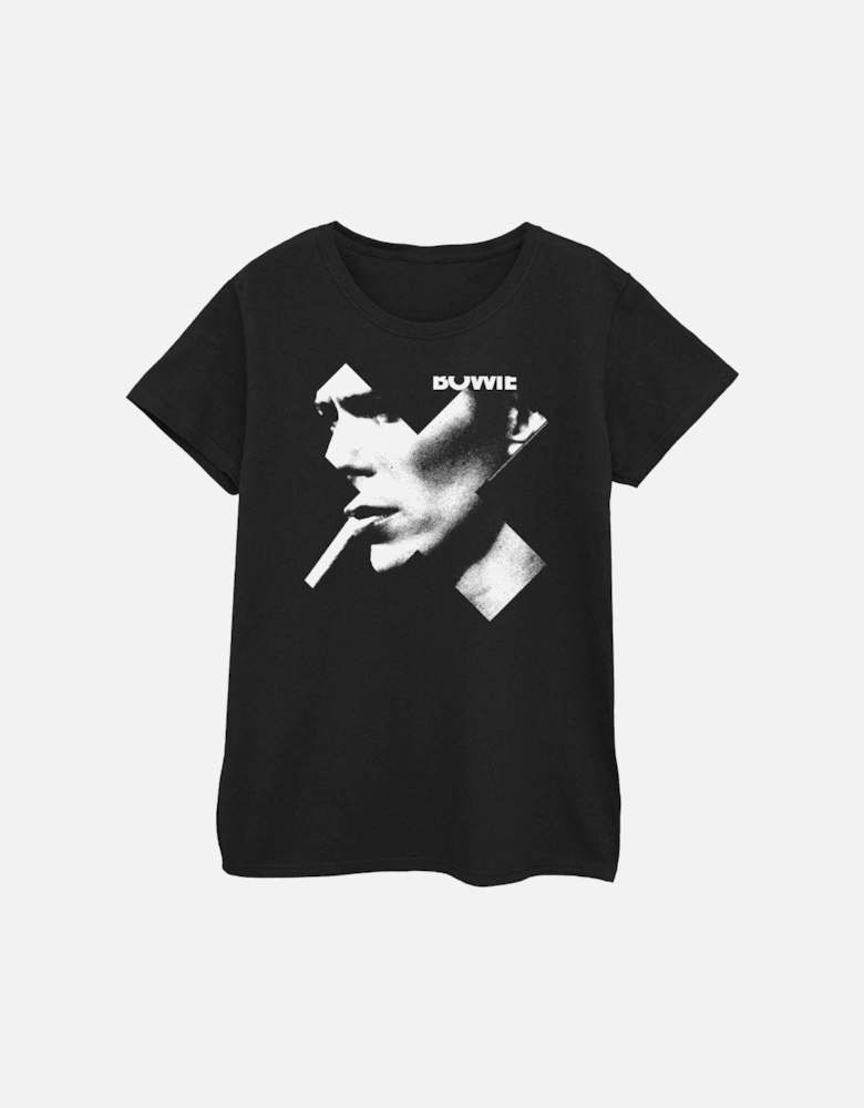 Womens/Ladies Cross Smoke Cotton T-Shirt