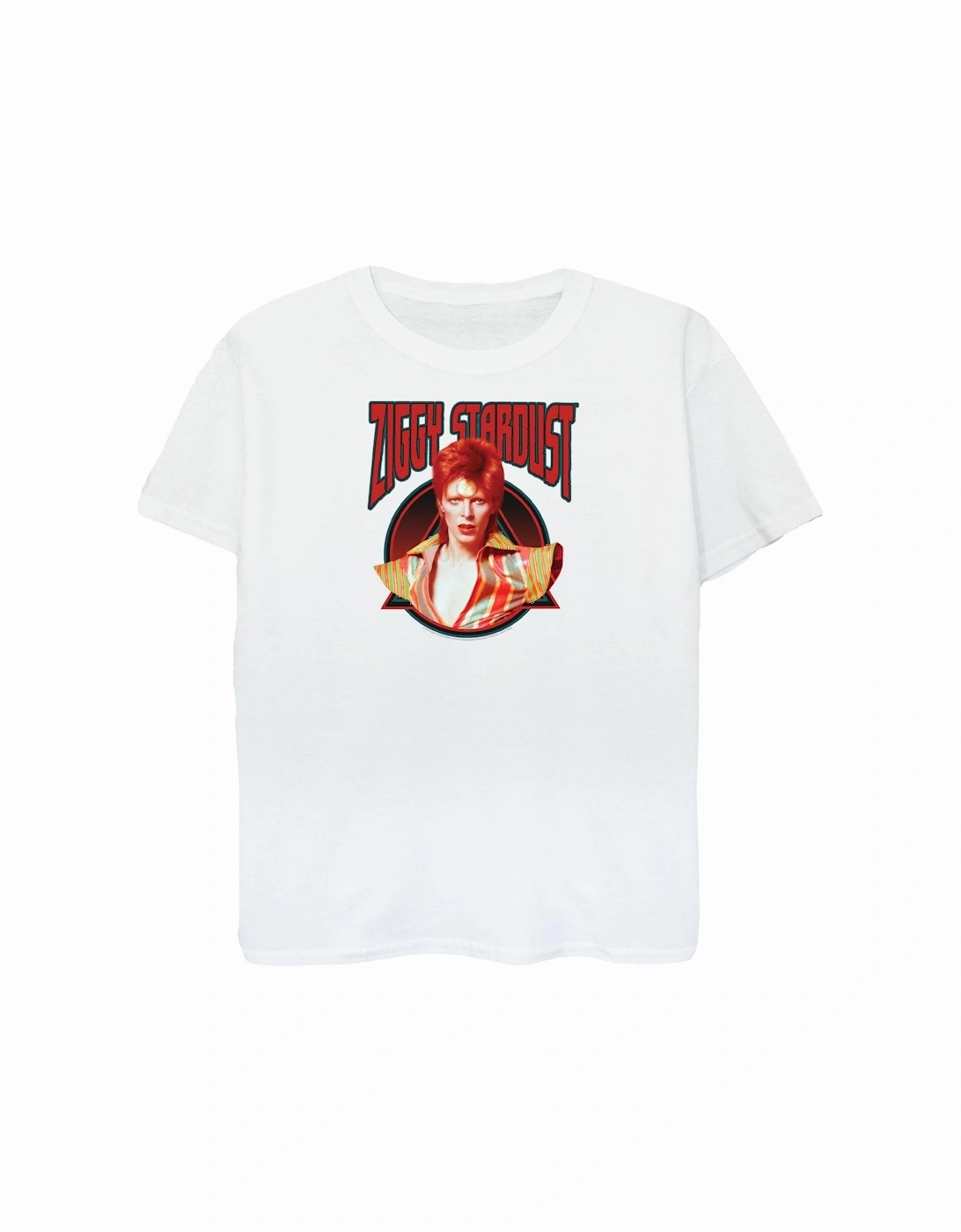 Womens/Ladies Ziggy Stardust Boyfriend Fit Cotton Boyfriend T-Shirt, 4 of 3