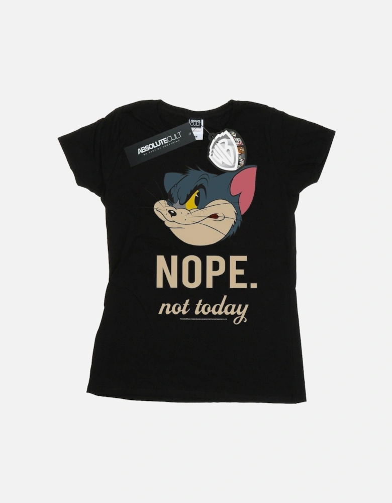 Tom And Jerry Womens/Ladies Nope Not Today Cotton T-Shirt